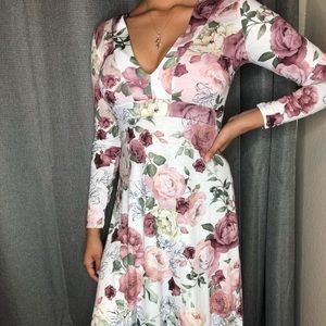 Floral maxi dress